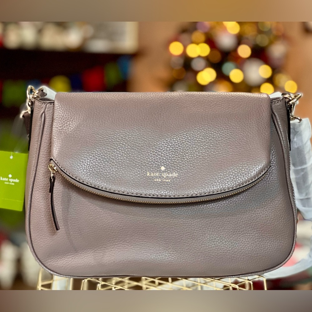 NWT Kate Spade Boerum Place Devin in Porcini - High-End Designer Bag